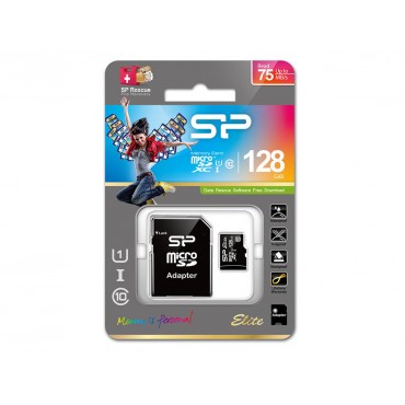 Silicon Power MicroSD Memory Card 128GB